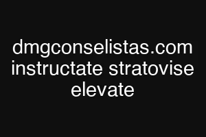 dmgconselistas.com instructate stratovise elevate