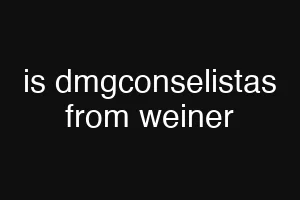 is dmgconselistas from weiner